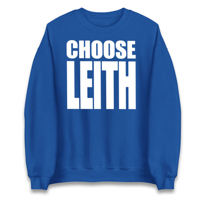 Hibs FC Choose Leith Football Jumper