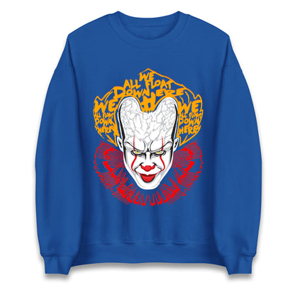 Pennywise Scary Clown Halloween Sweatshirt
