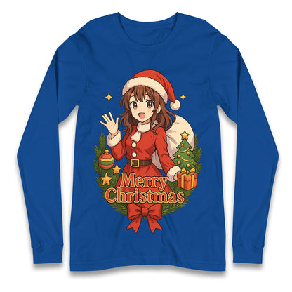 Anime Christmas Longsleeve T Shirt