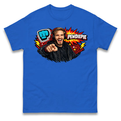 PewDiePie YouTuber T Shirt