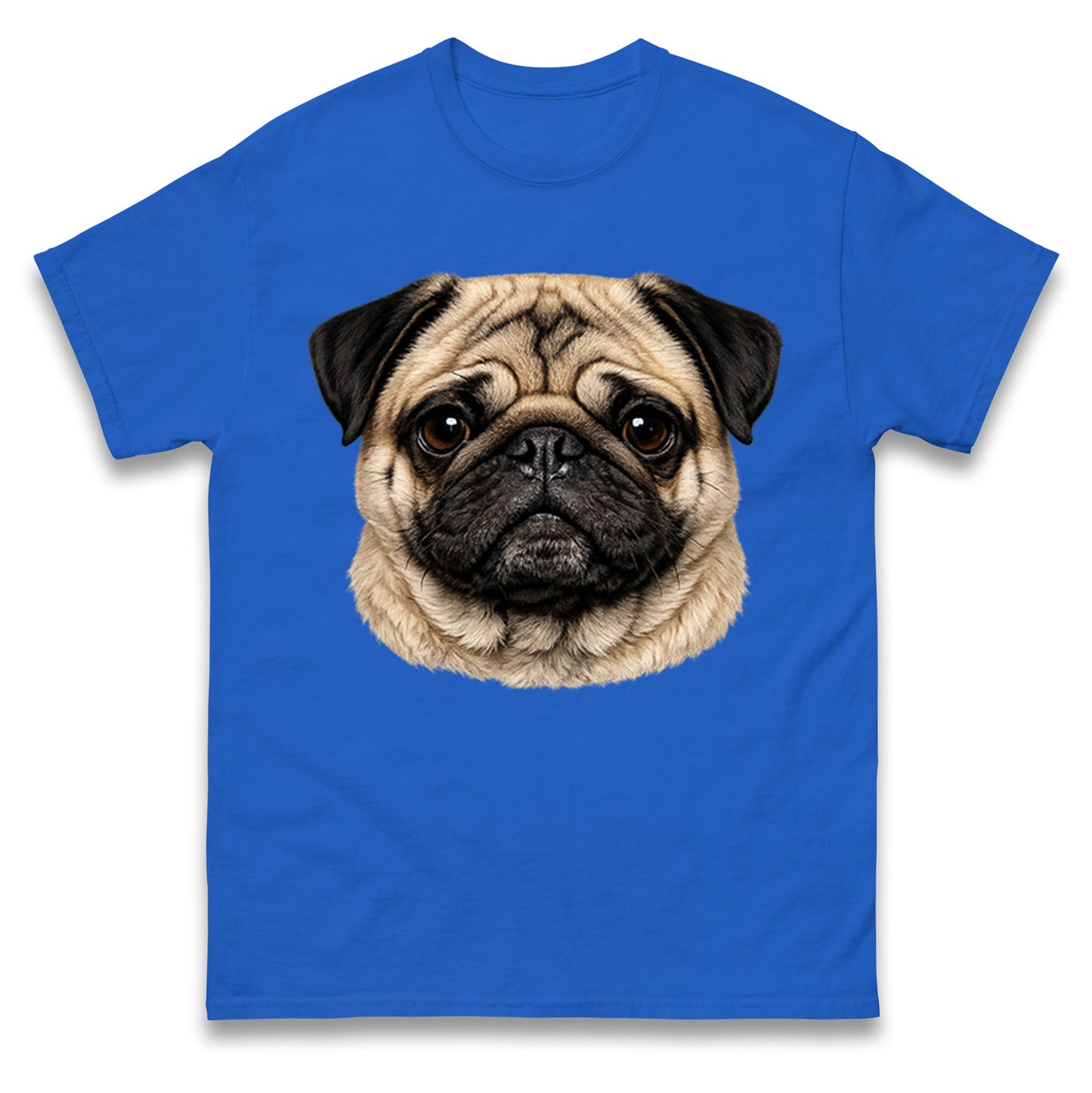 Pug Dog Face T Shirt