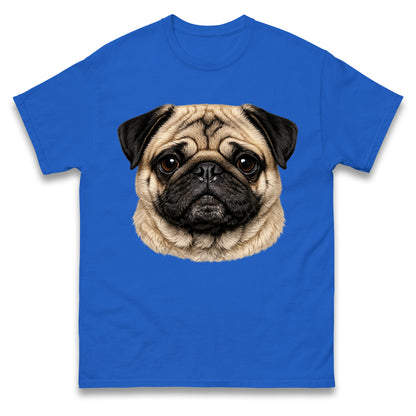 Pug Dog Face T Shirt