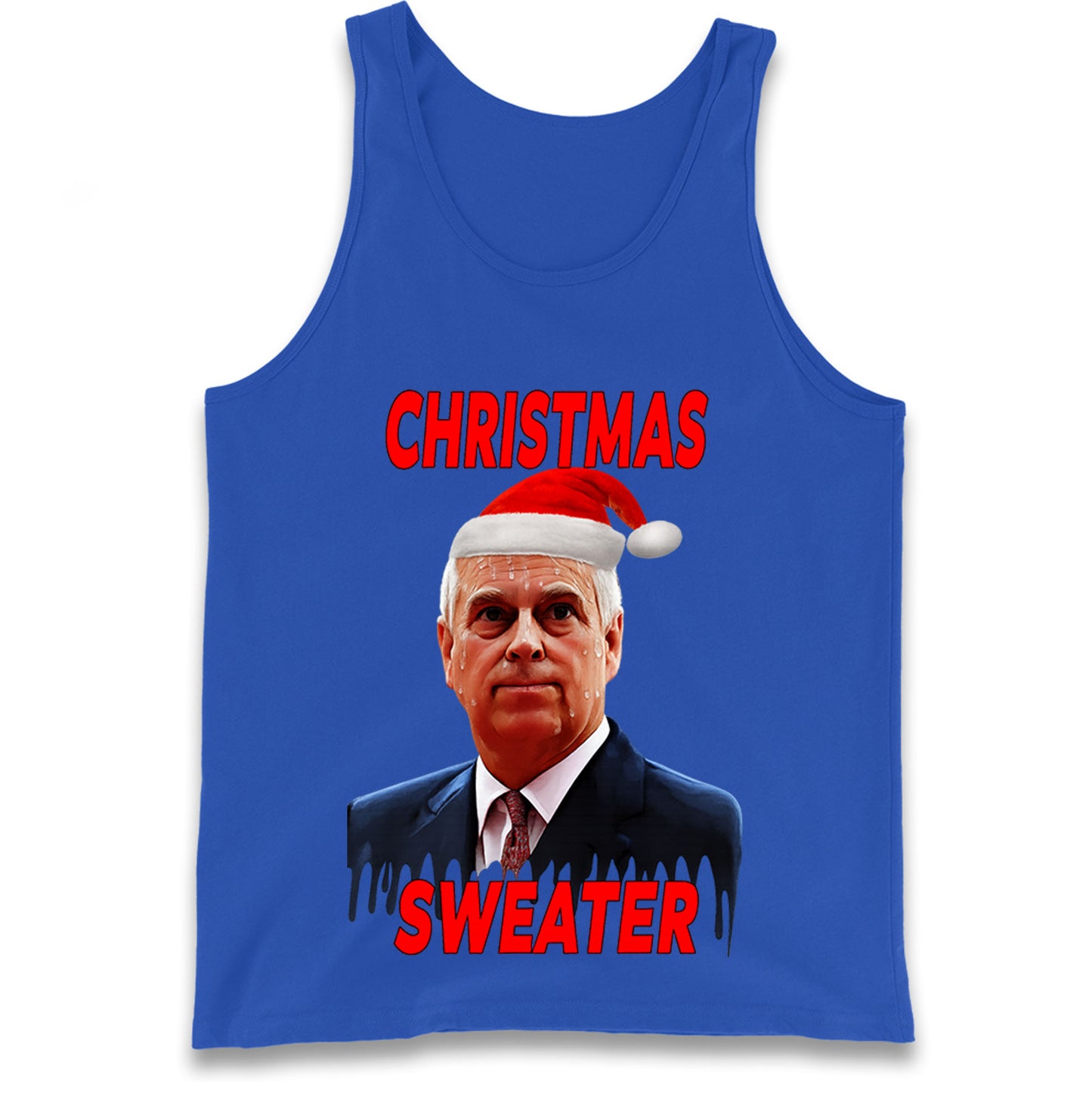 Prince Andrew Christmas Tank Top