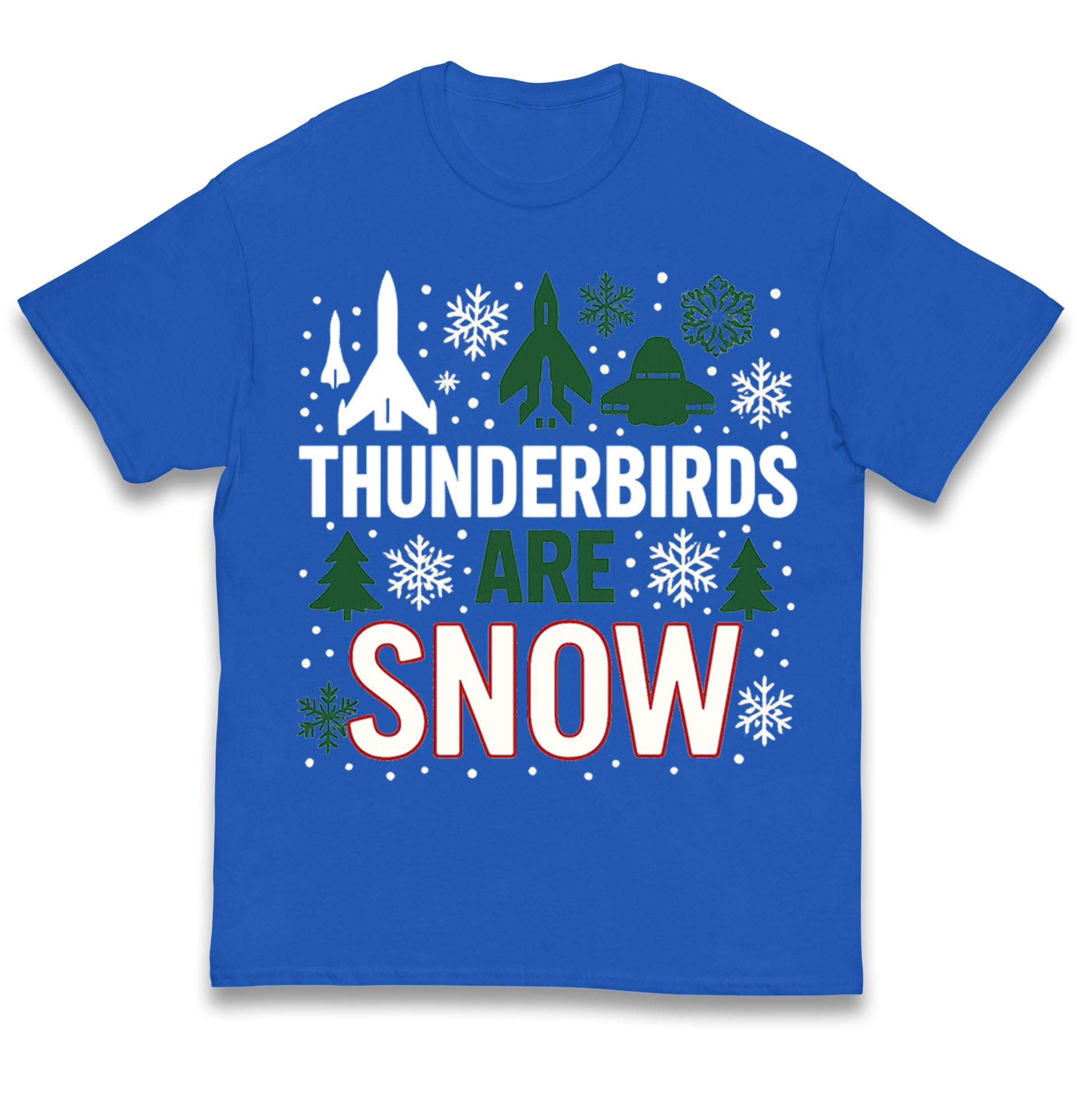 Thunderbirds Christmas Kids T Shirt