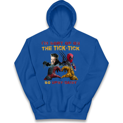 I'm Sort of on The Tick Tick so Upsy Daisy Kids Hoodie