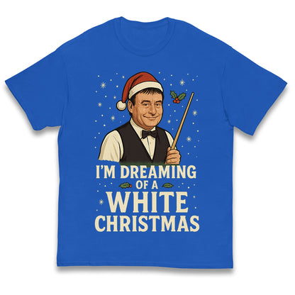 Snooker Christmas Kids T Shirt 