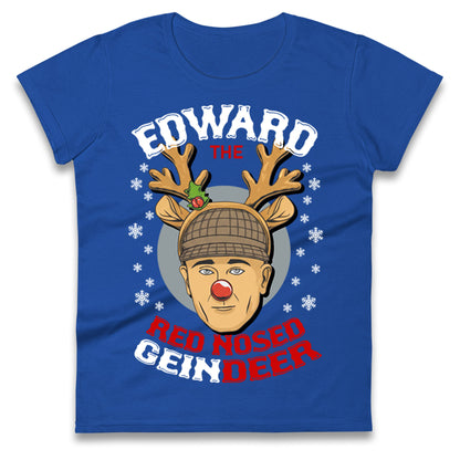 Ed Gein Reindeer Ladies T Shirt