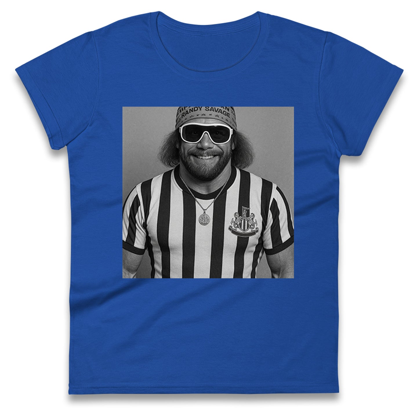 Macho Man Newcastle United Ladies T Shirt
