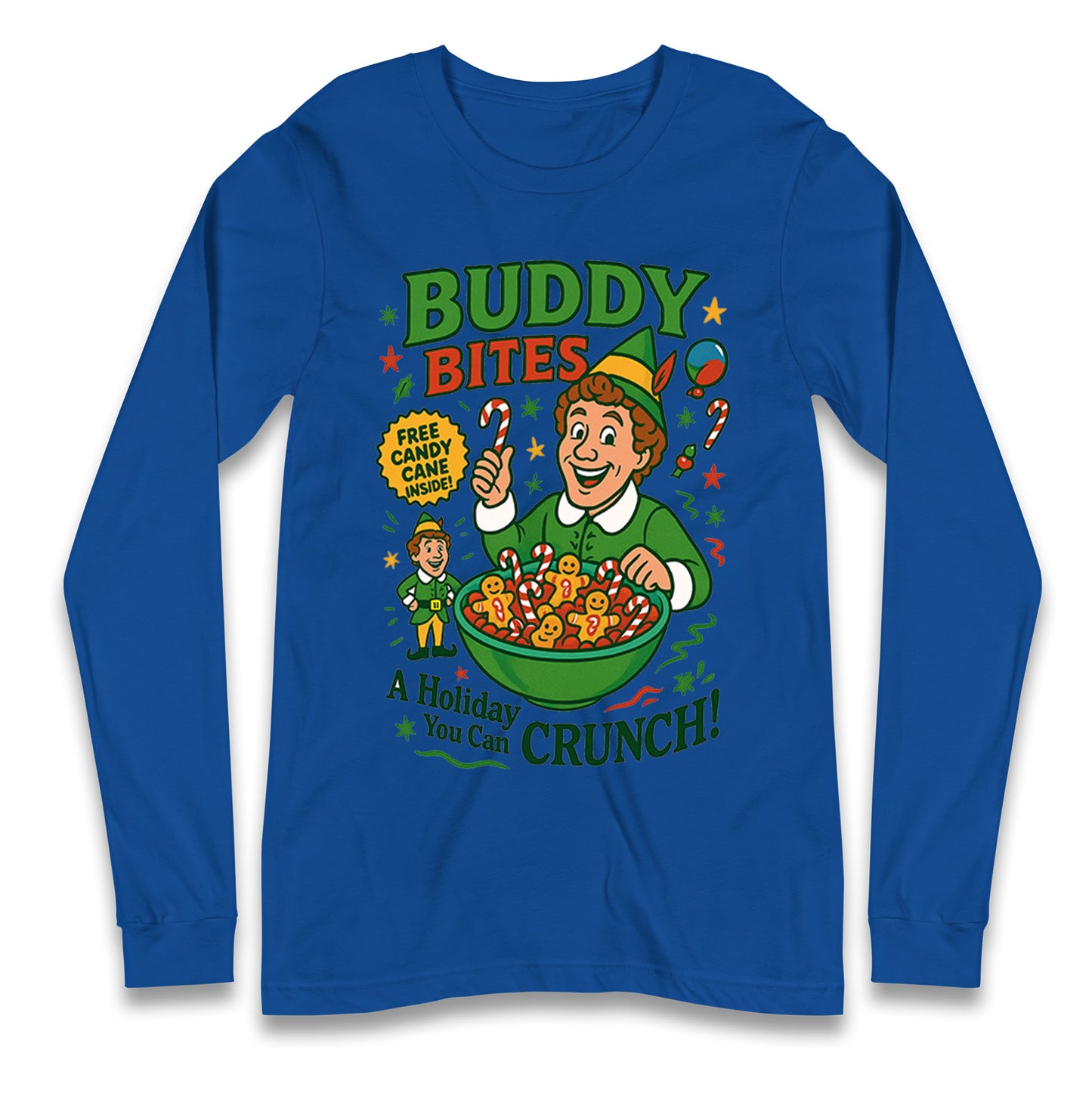 Elf Christmas Longsleeve T Shirt
