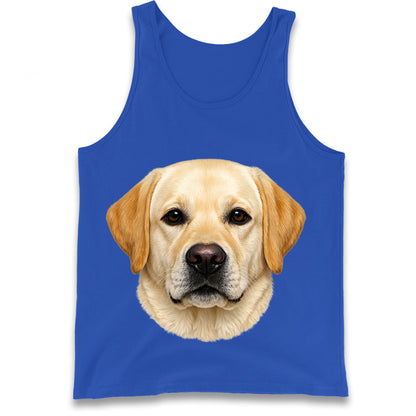 Labrador Dog Face Tank Top