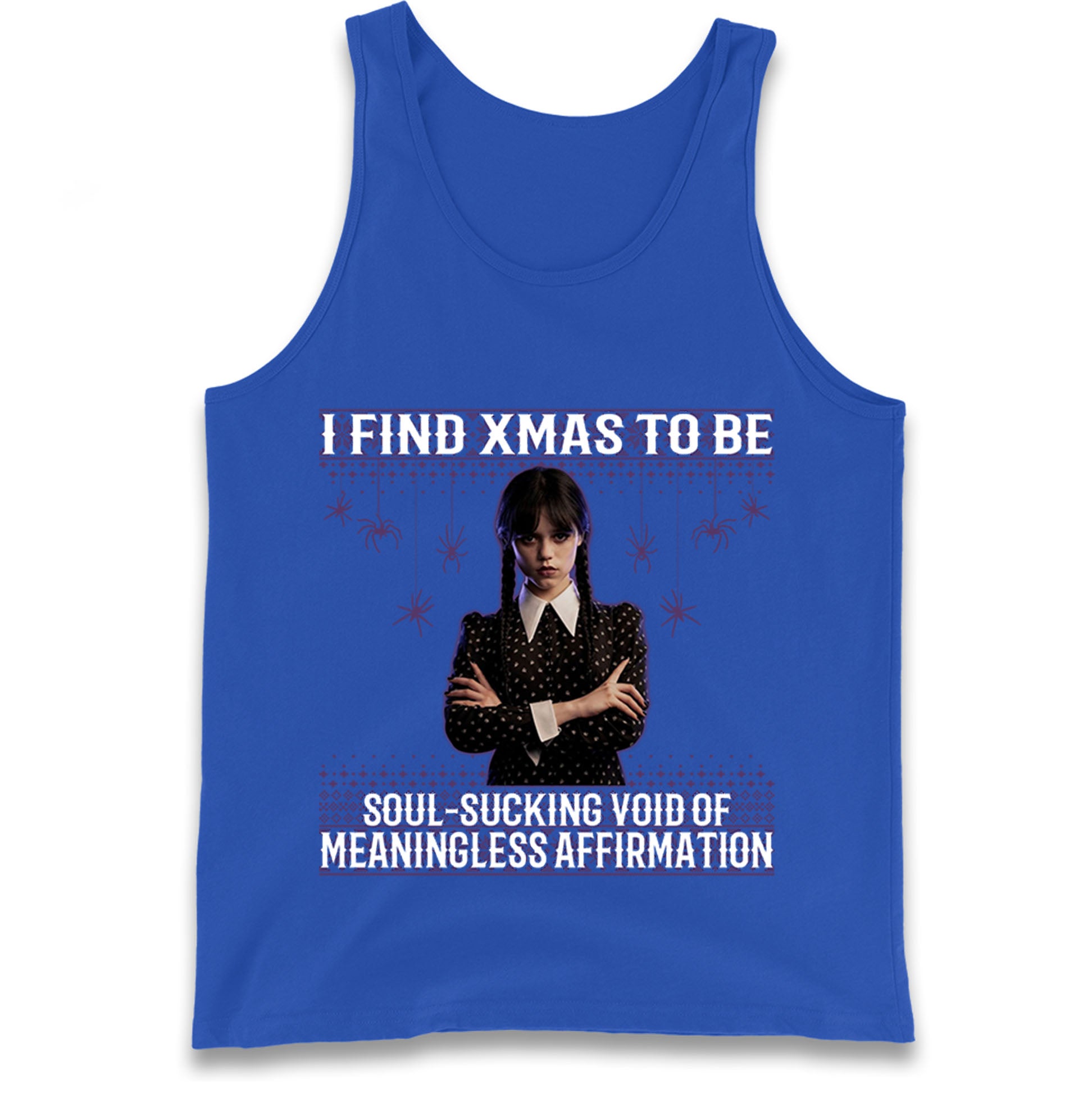 Wednesday Christmas Tank Top