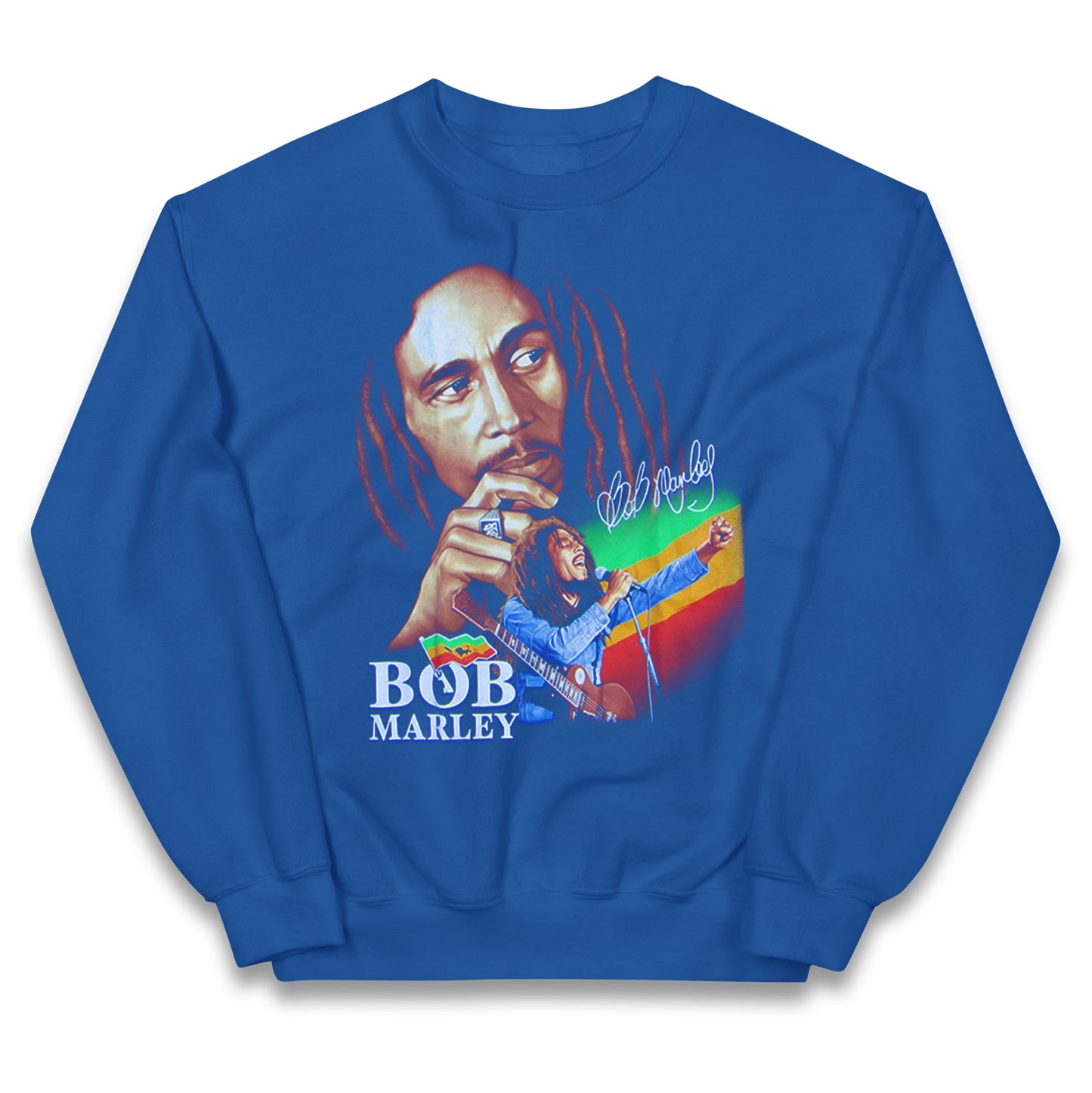 Bob Marley Iron Like A Lion Kids Jumper