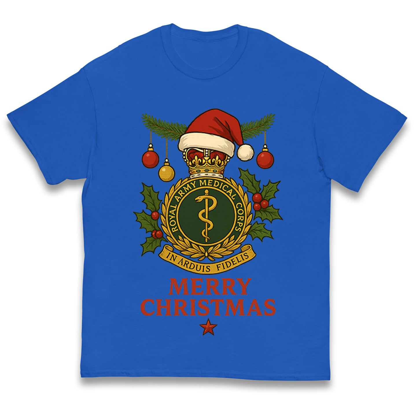 Royal Army Medical Corps Christmas Kids T Shirt