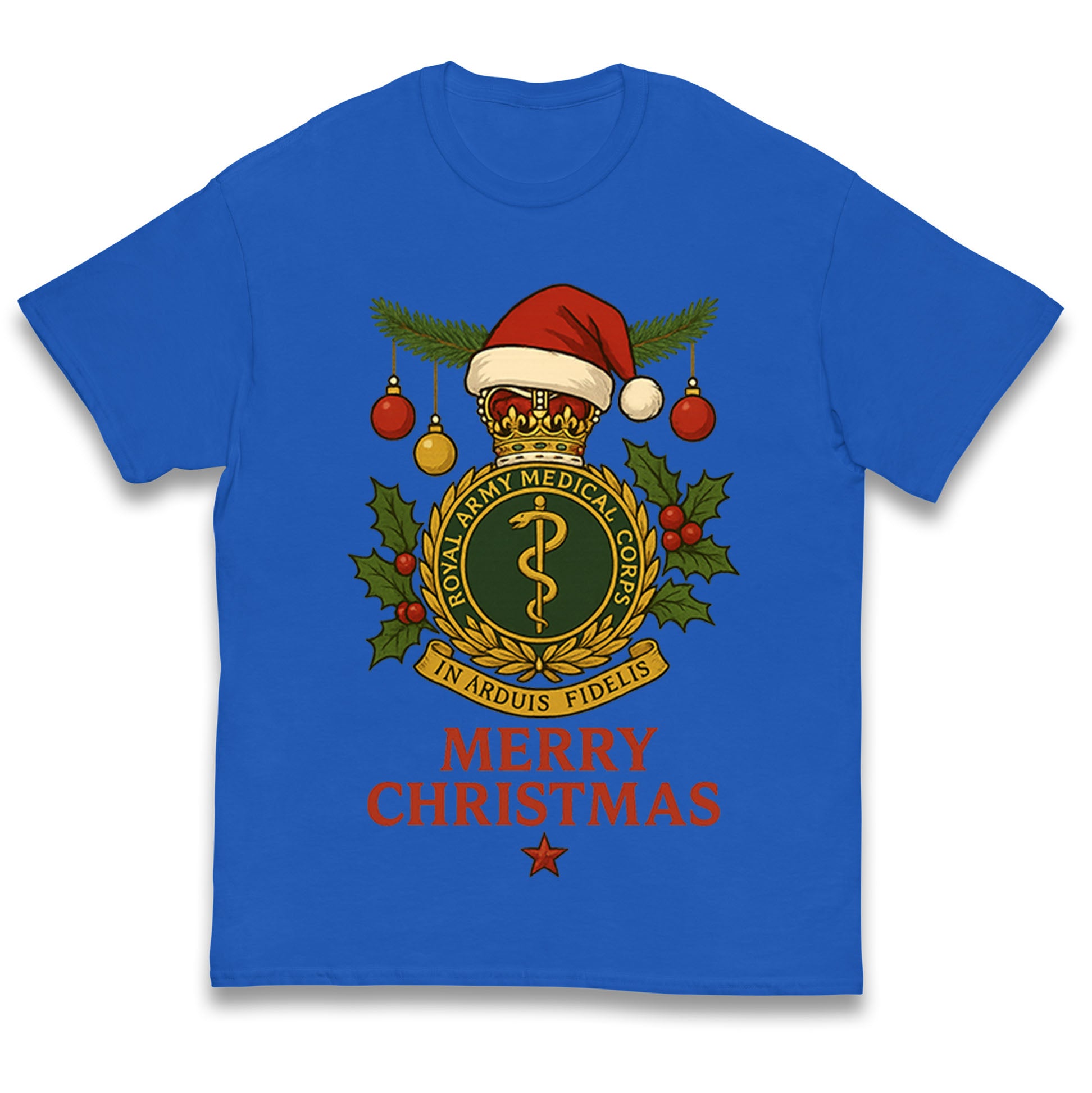 Royal Army Medical Corps Christmas Kids T Shirt