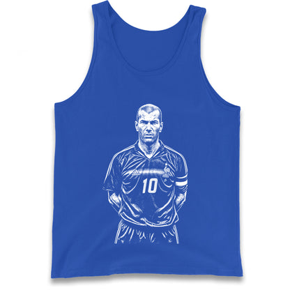Zidane France 10 Tank Top