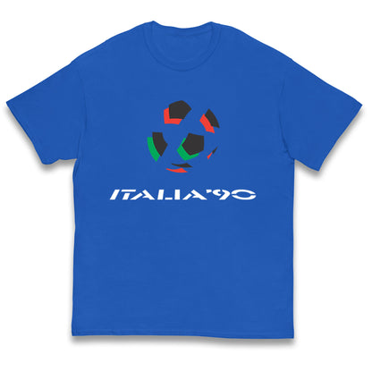 Italia 90 Logo Kids T Shirt 