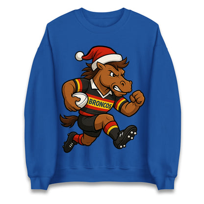 London Broncos Christmas Jumper 