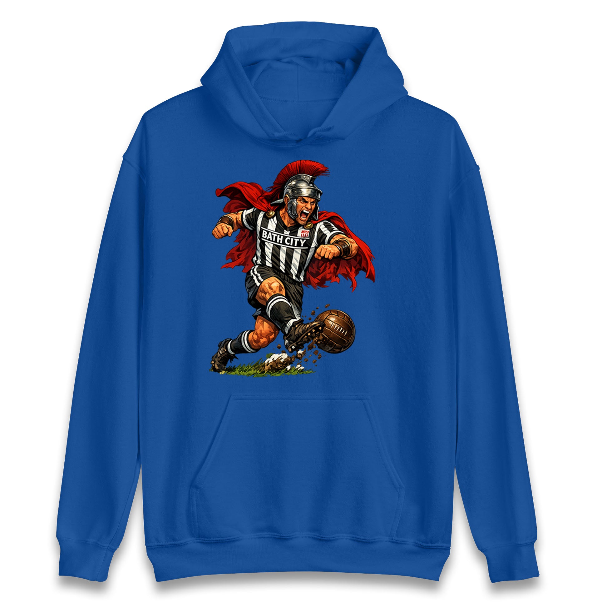 Retro Bath City Football Hoodie