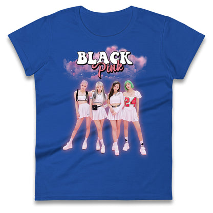 Blackpink K Pop Idol Band Ladies T Shirt 