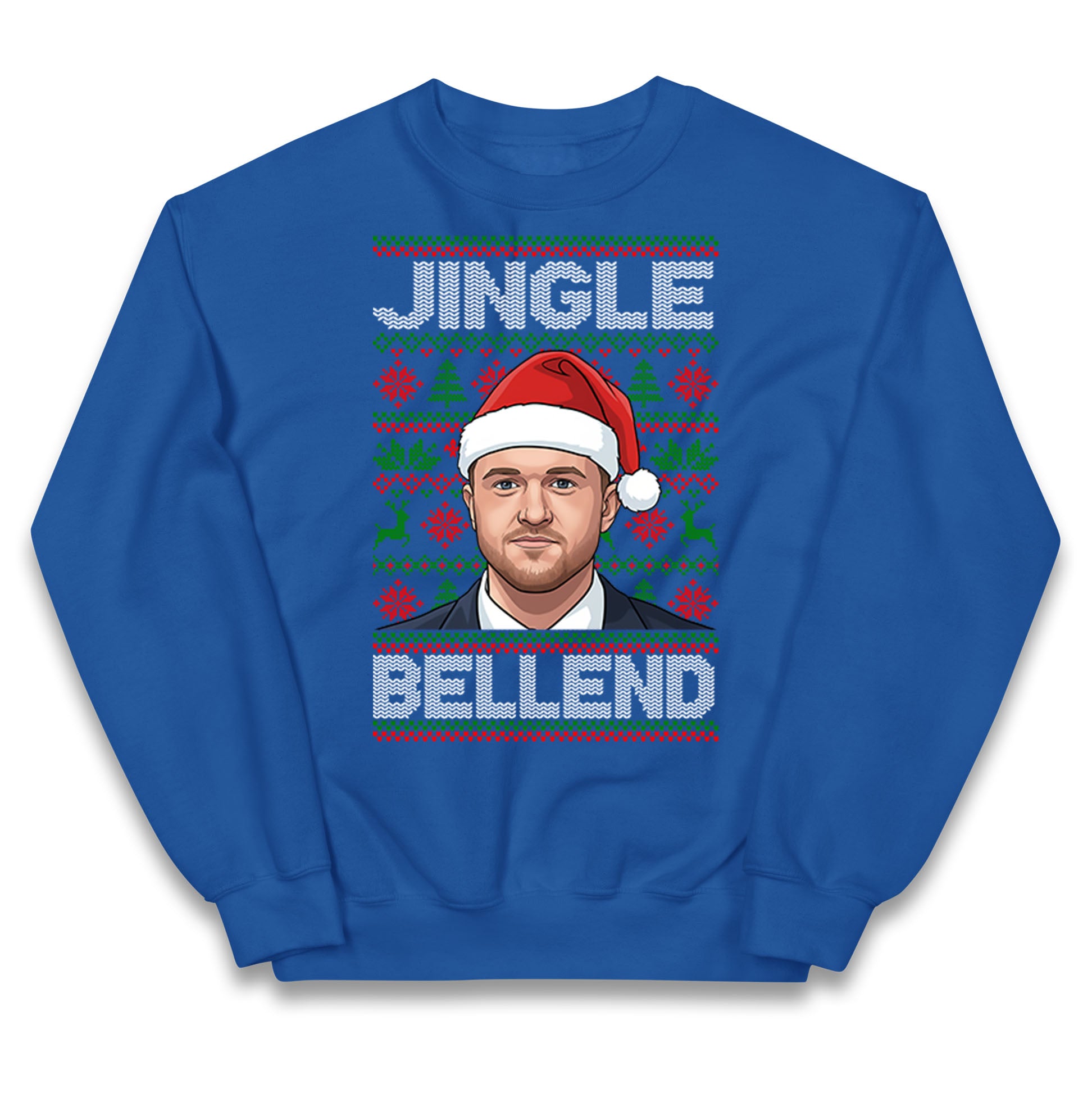 Tommy Robinson Jingle Bell Kids Jumper