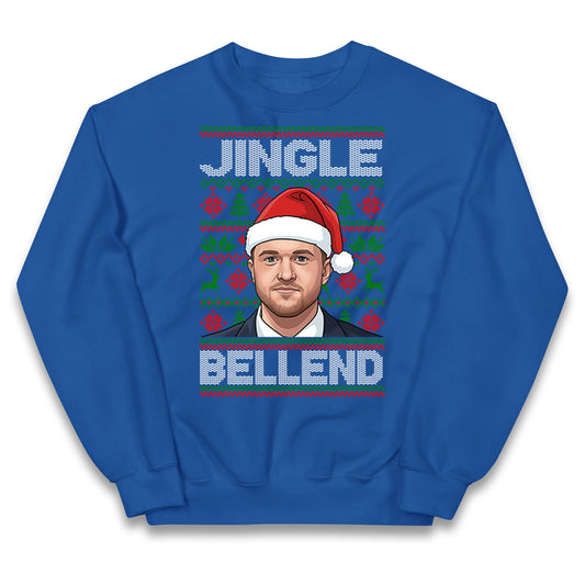 Tommy Robinson Jingle Bell Kids Jumper