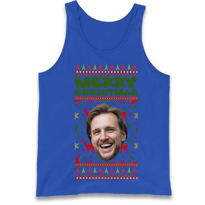 Personalise Christmas Tank Top
