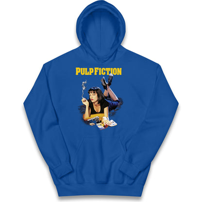 Uma Thurman Pulp Fiction Kids Hoodie