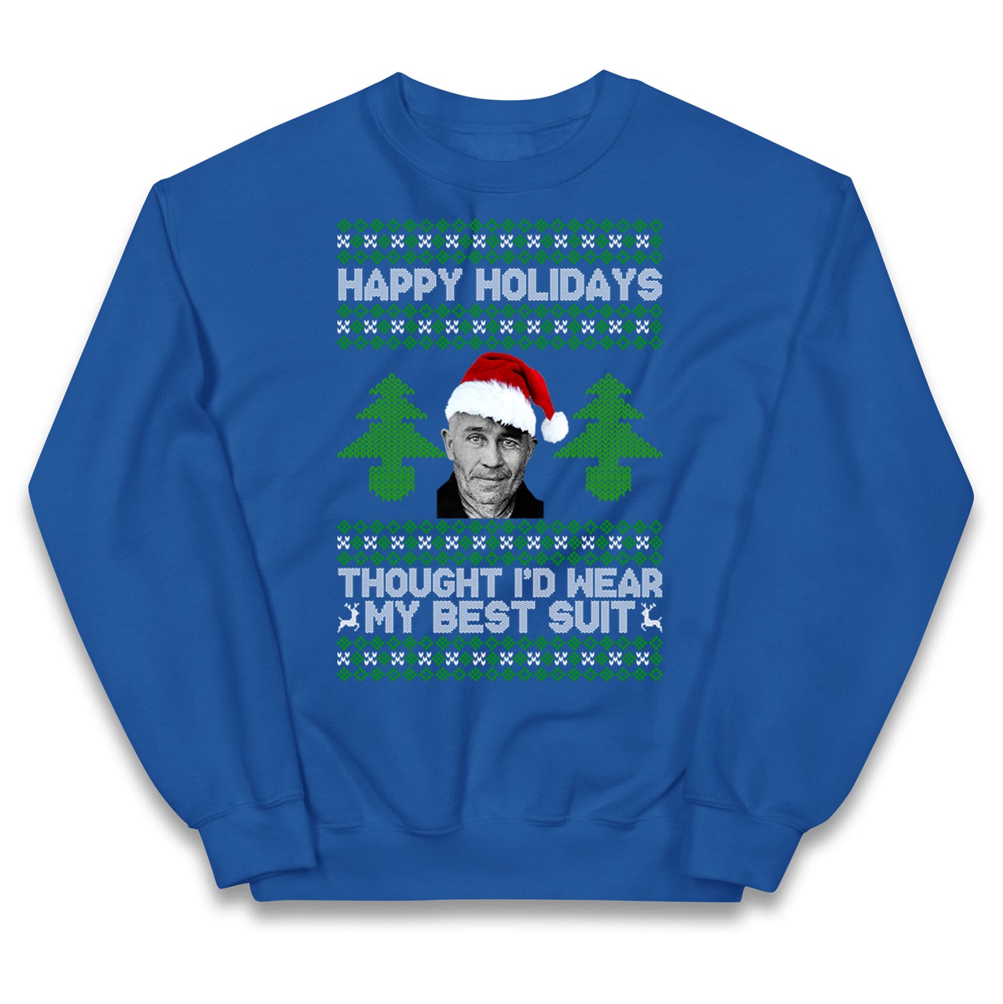 Ed Gein Christmas Kids Jumper