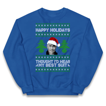 Ed Gein Christmas Kids Jumper