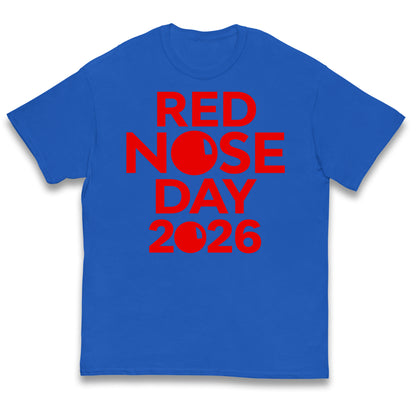 Red Nose Day 2026 Kids T Shirt 