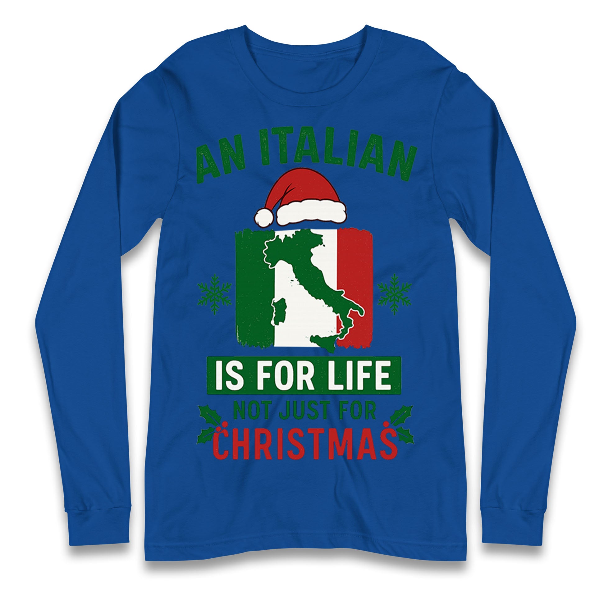 Italian Christmas Longsleeve T Shirt