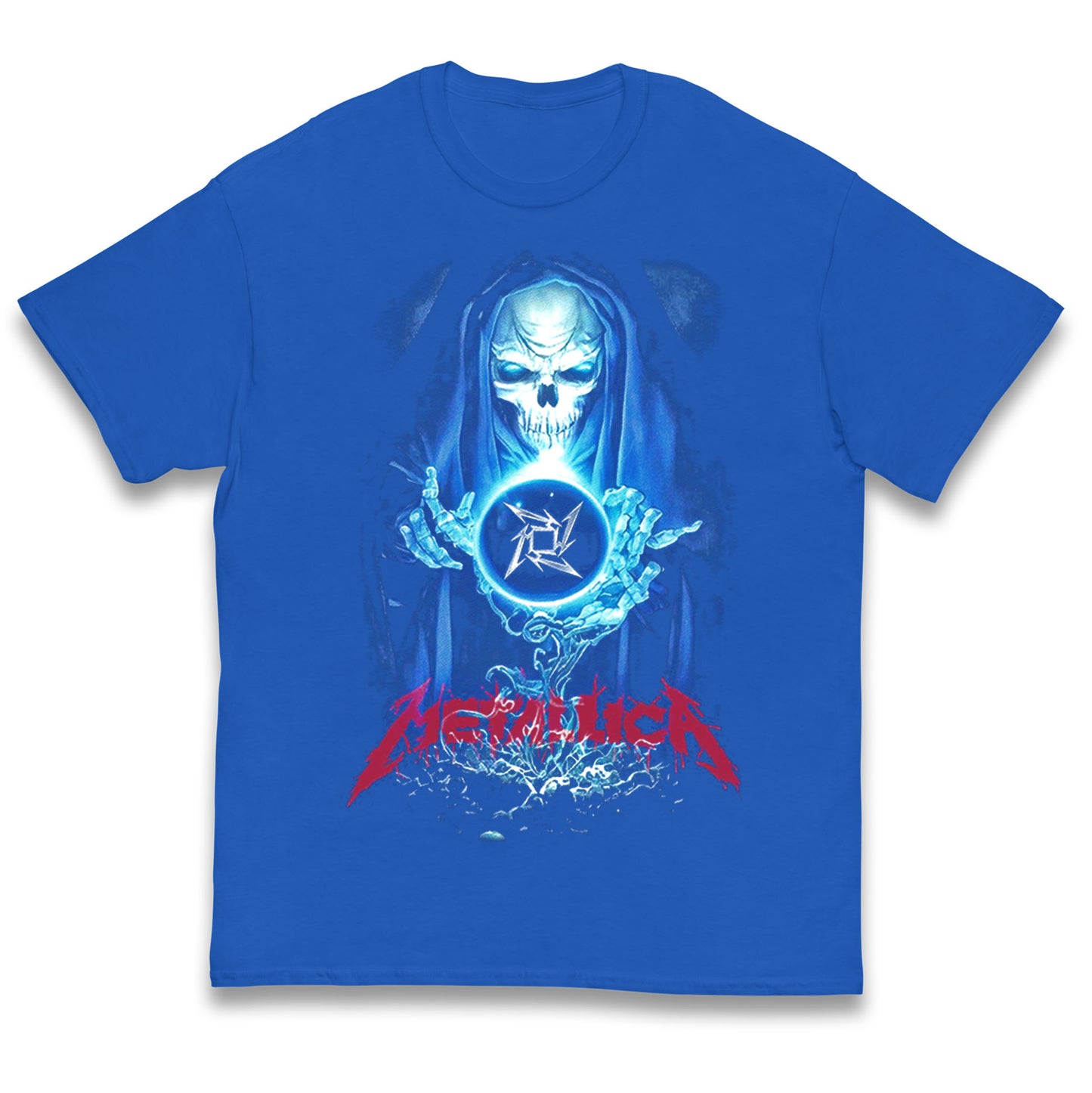 Metallica Skellington Sorcerer Kids T Shirt