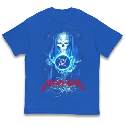 Metallica Skellington Sorcerer Kids T Shirt
