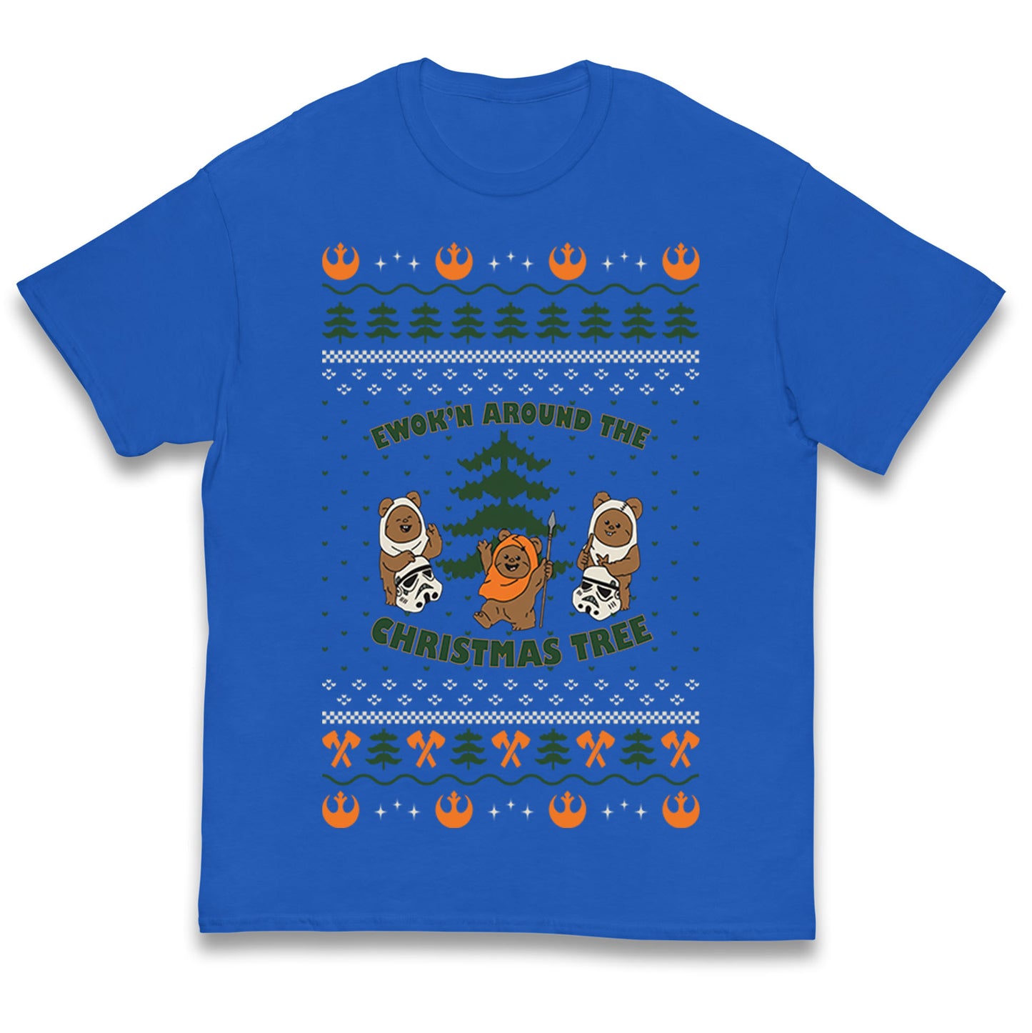 Star Wars Ewoks Christmas Kids T Shirt