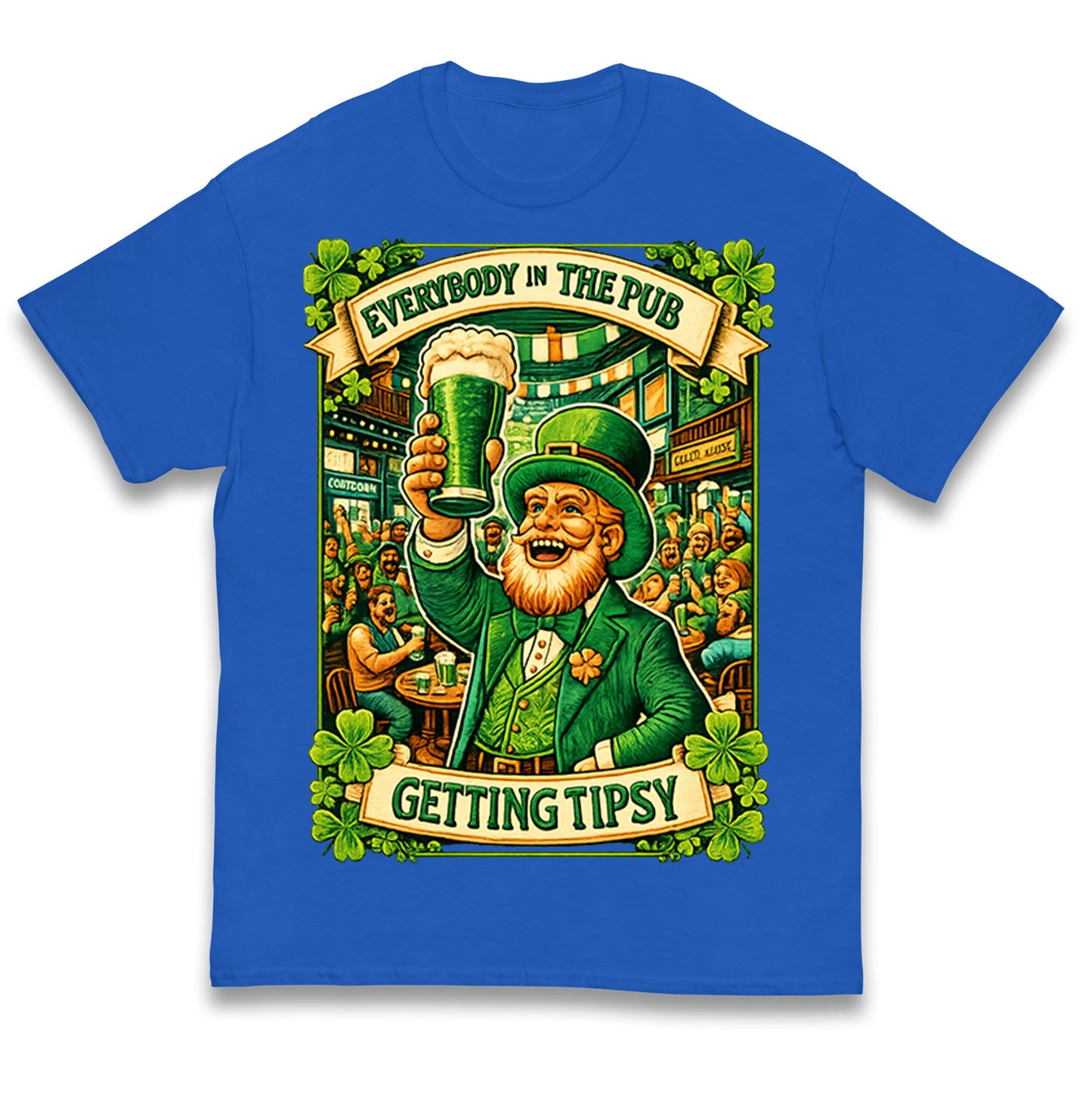 Everybody In The Pub Getting Tipsy Kids T Shirt