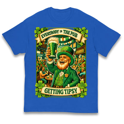 Everybody In The Pub Getting Tipsy Kids T Shirt