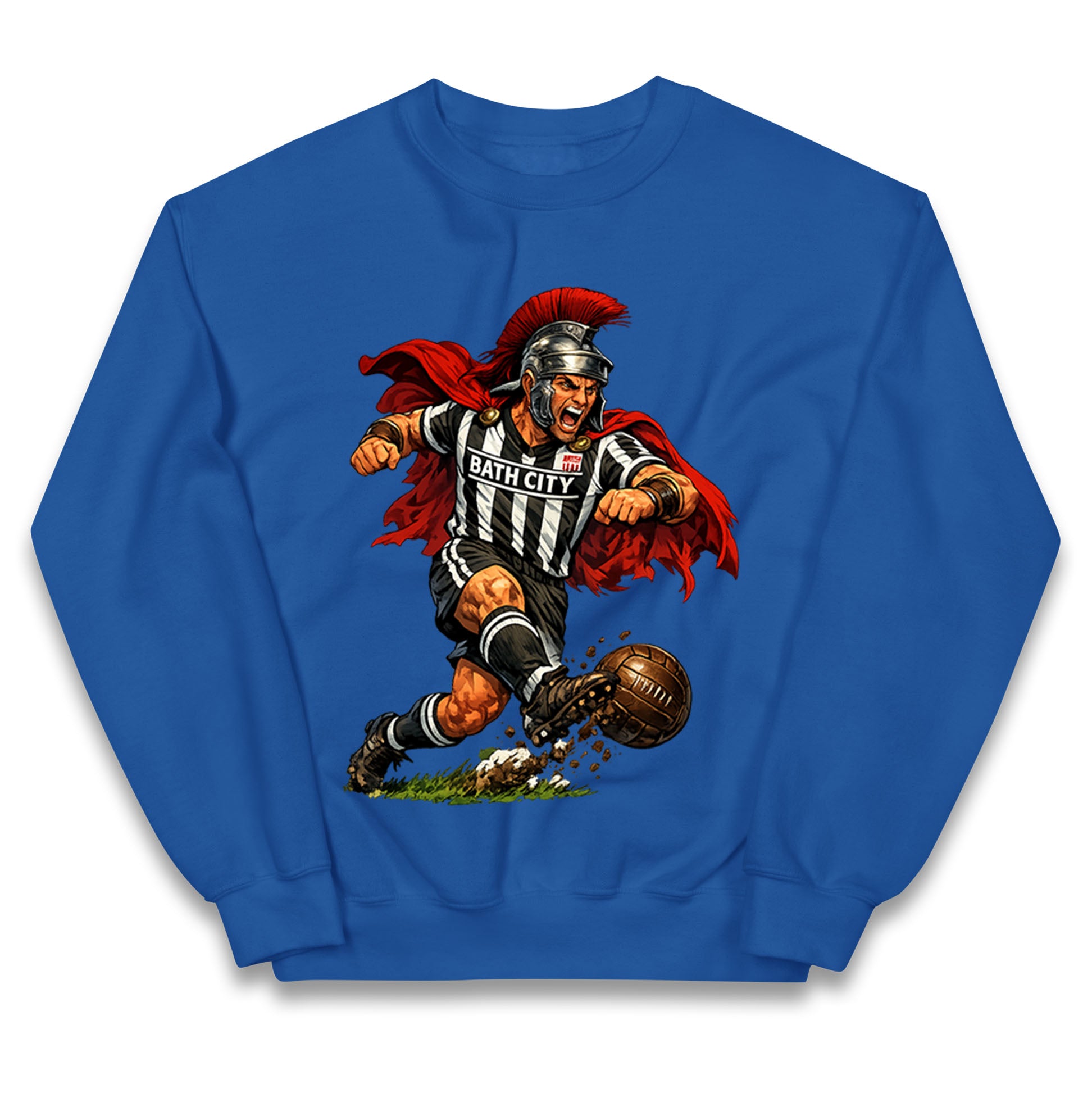 Retro Bath City Football Kids Jumper