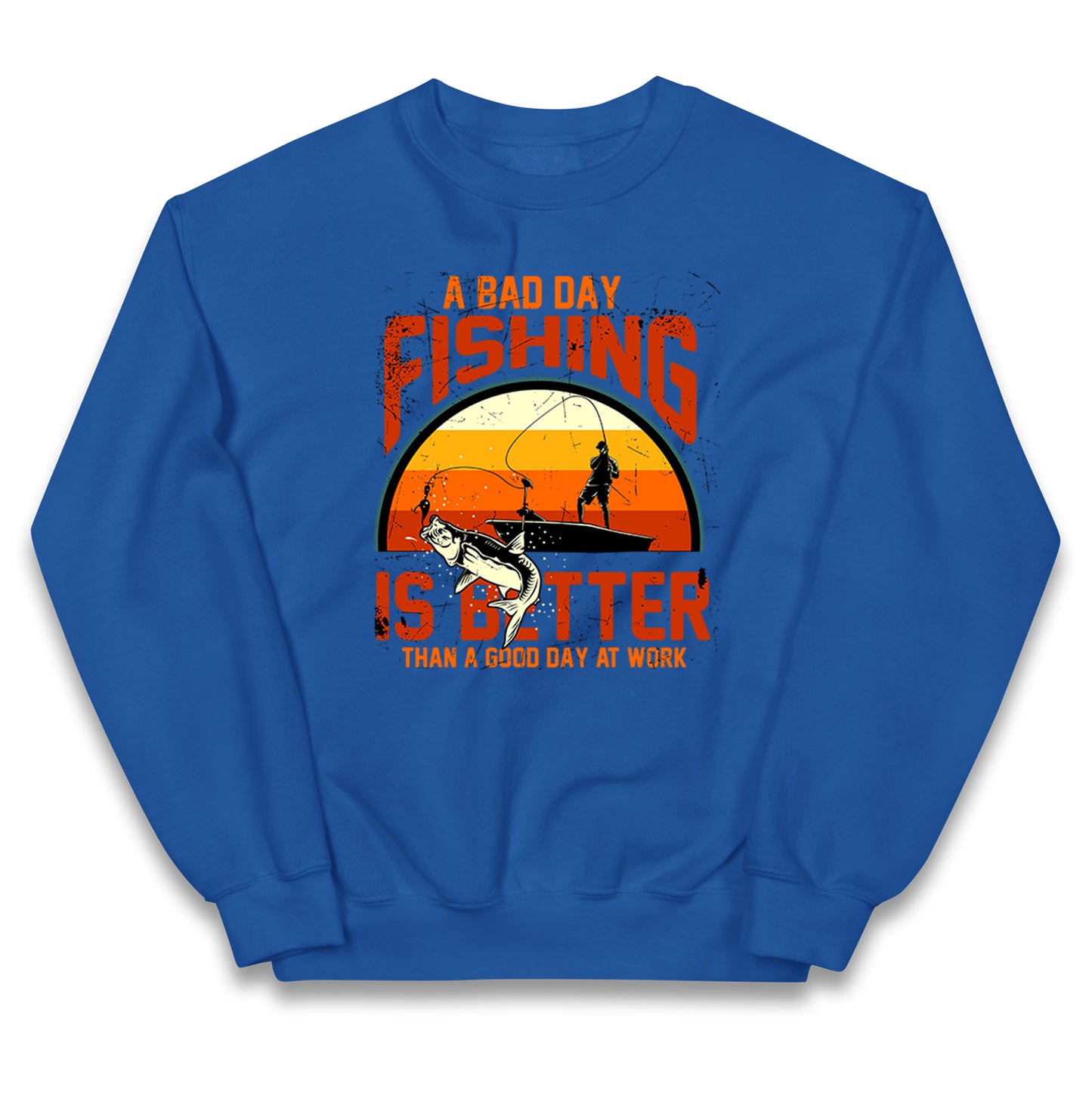 I love fishing Kids Jumper