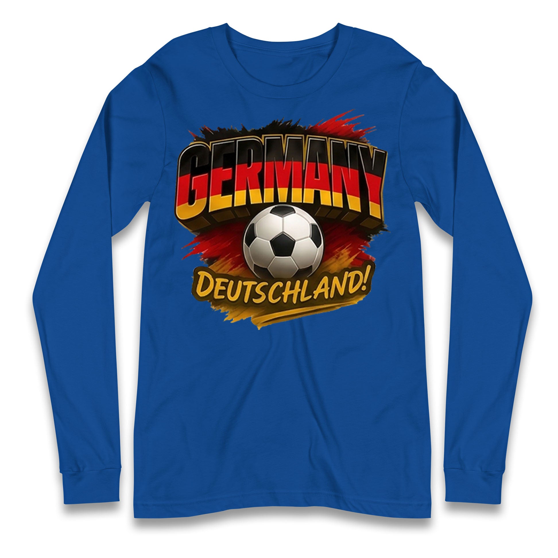 Germany Retro World Cup Longsleeve T Shirt 