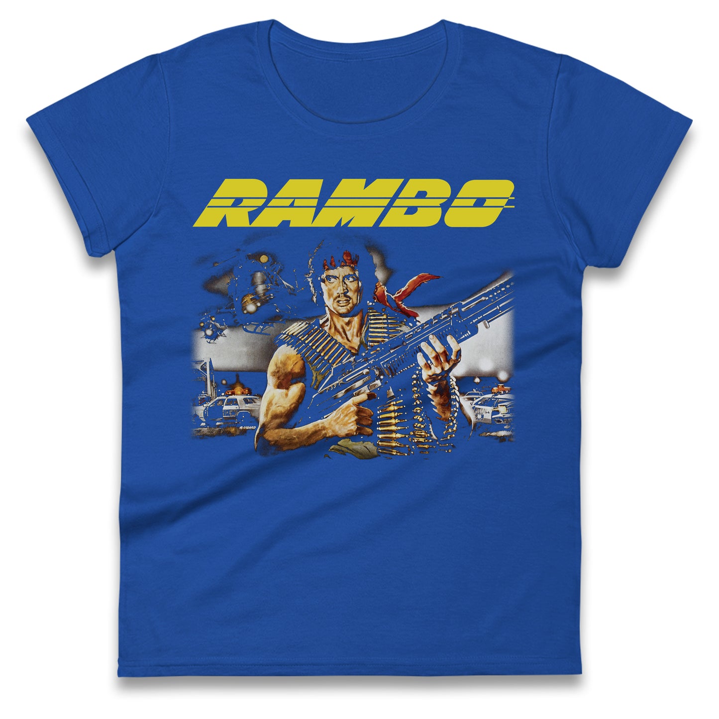 Rambo Ladies T Shirt