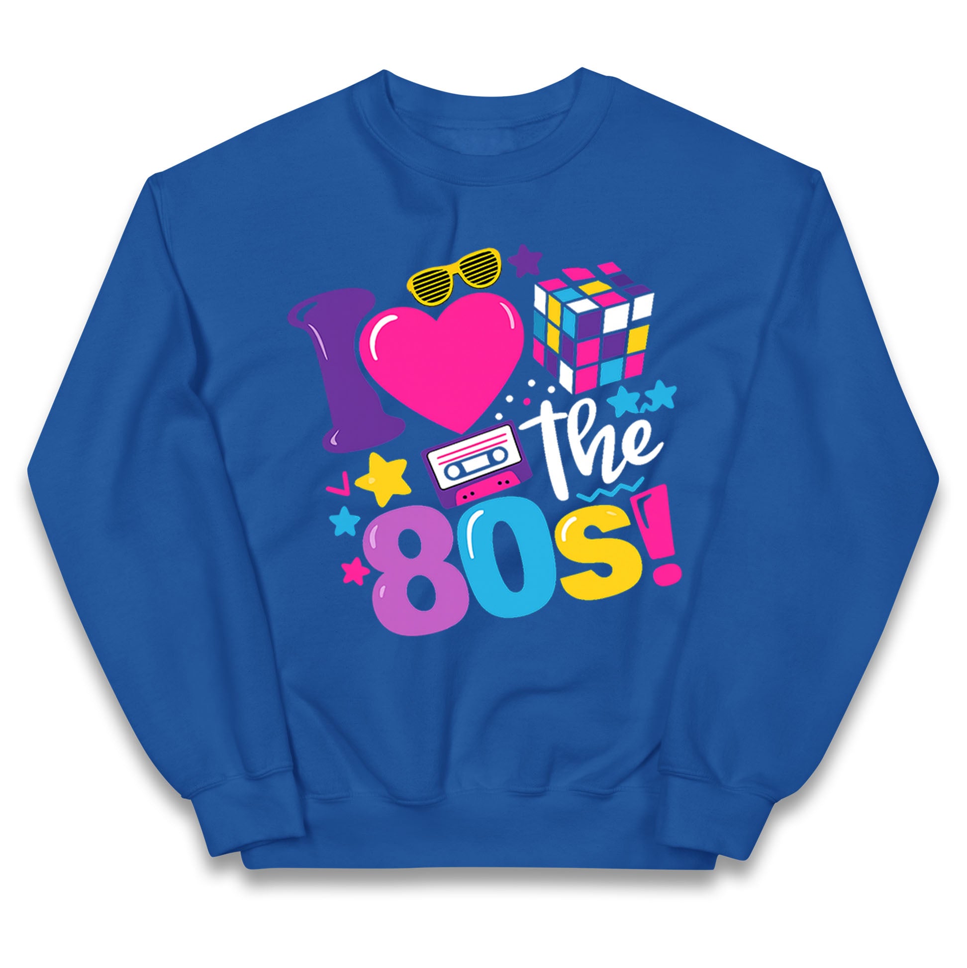 I Love The 80's Kids Jumper