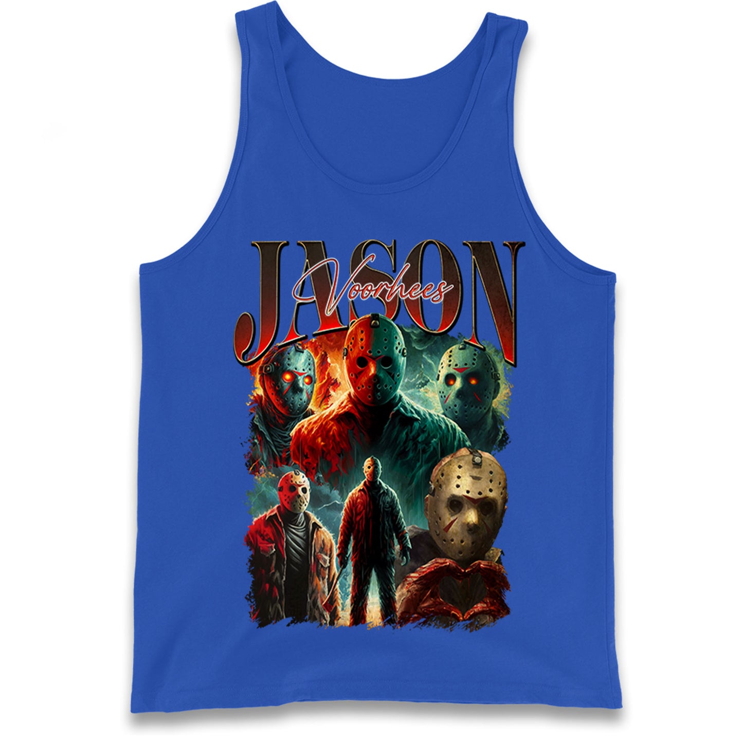 Jason voorhees Bootleg Halloween Tank Top