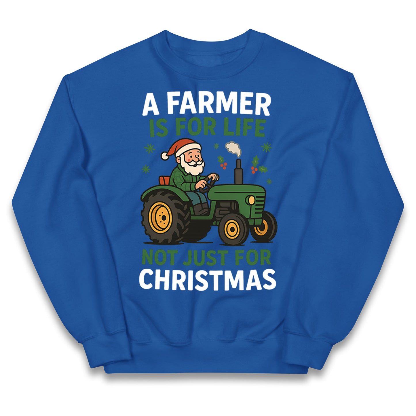 Farmer Christmas Kids Jumper