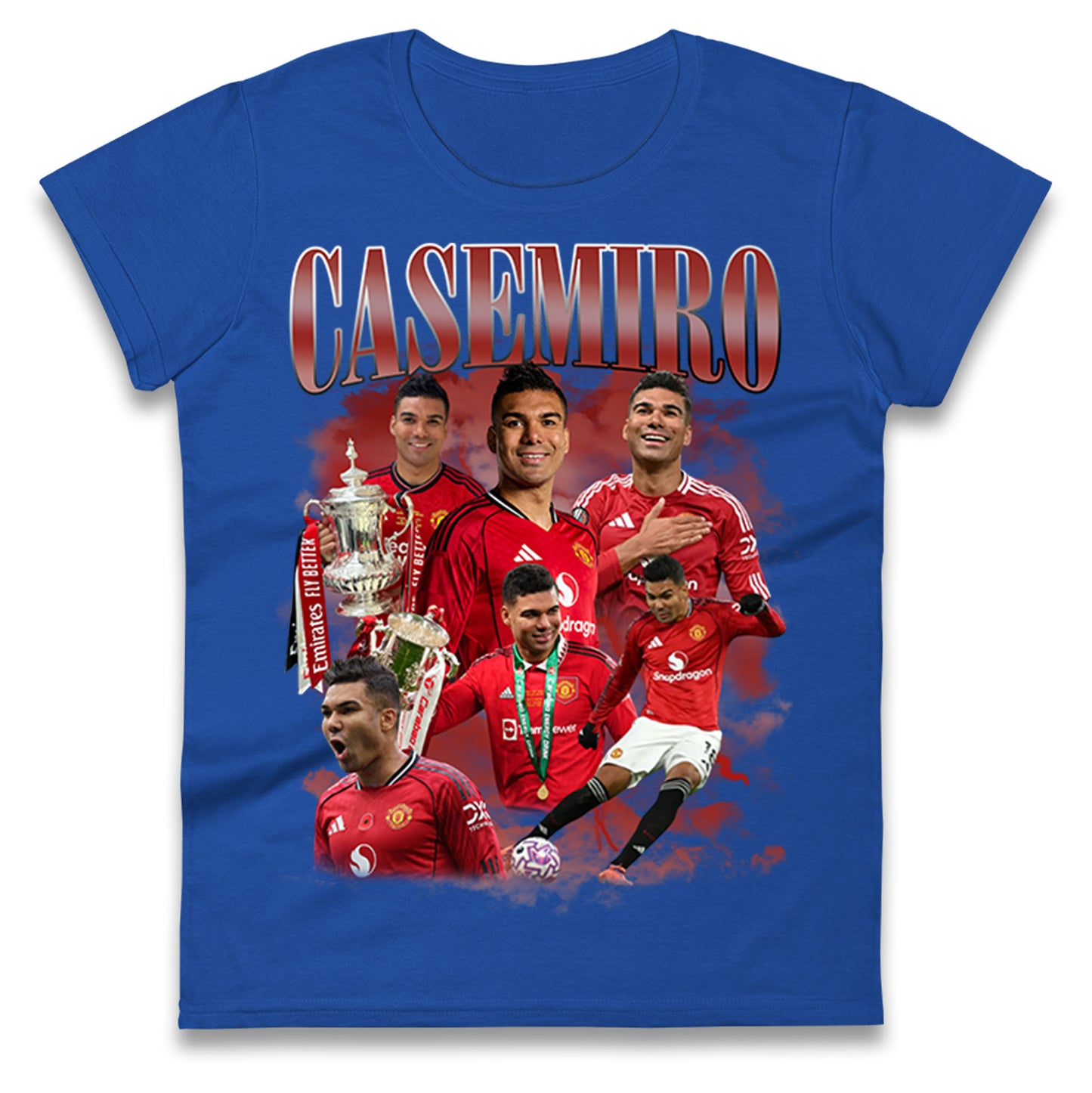 Casemiro Manchester United Ladies T Shirt