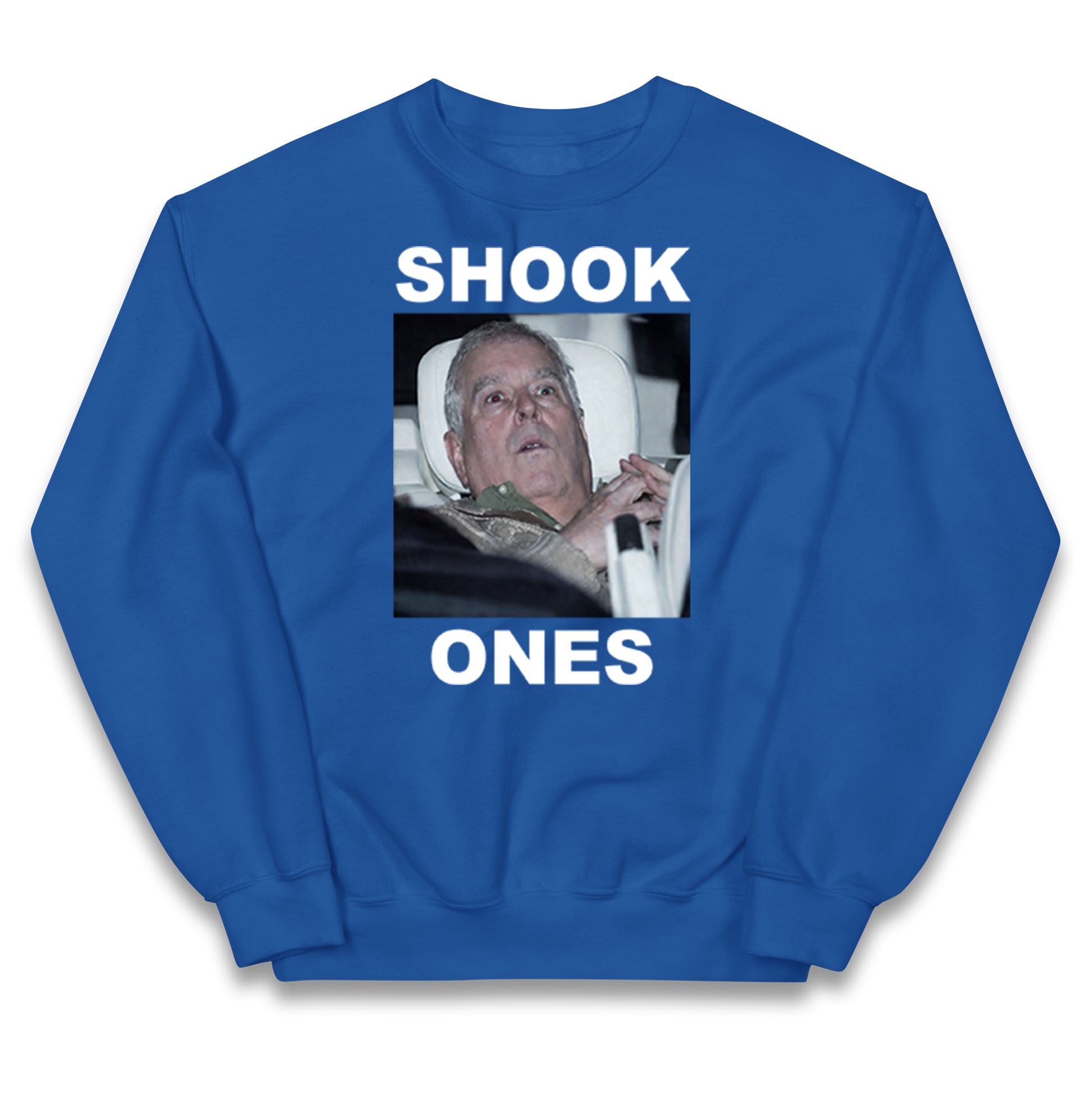 Prince Andrew Shook Ones Funny Royal Kids Jumper
