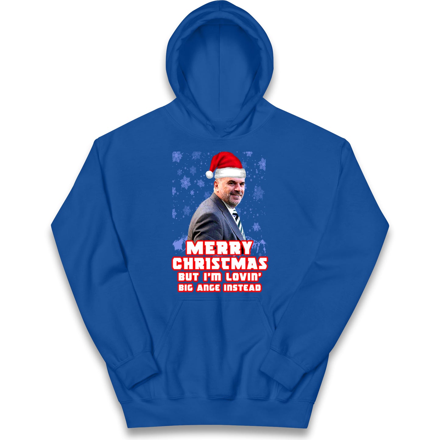 Merry christmas Ange Postecoglou Kids Hoodie
