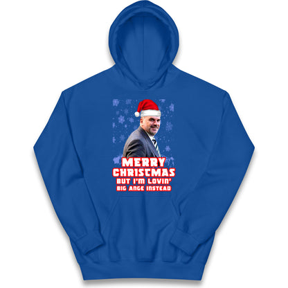 Merry christmas Ange Postecoglou Kids Hoodie