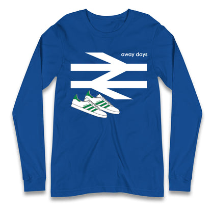 Away Days Celtic Football Club Supporter Long Sleeve T Shirt