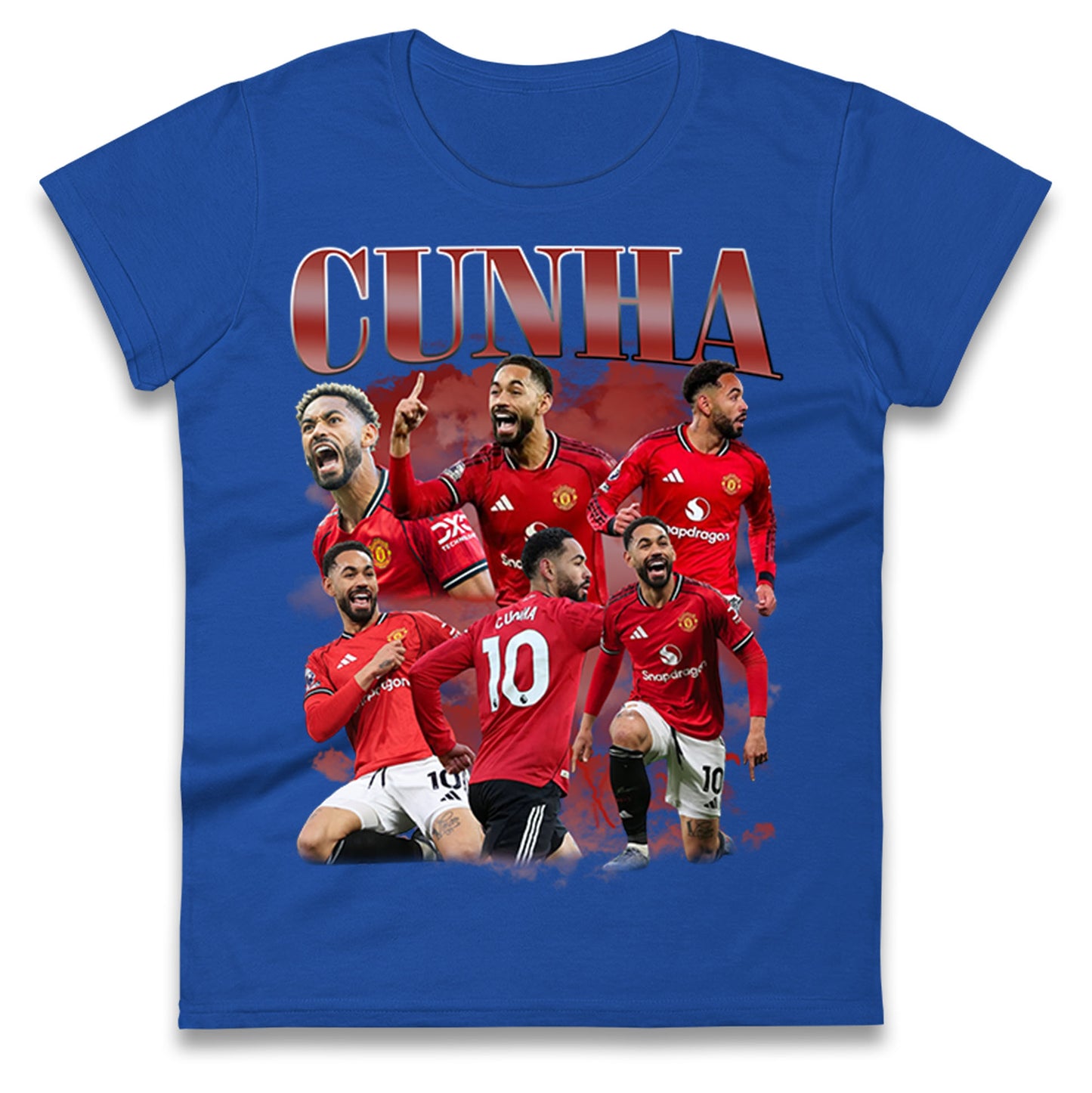 Matheus Cunha Manchester United Ladies T Shirt