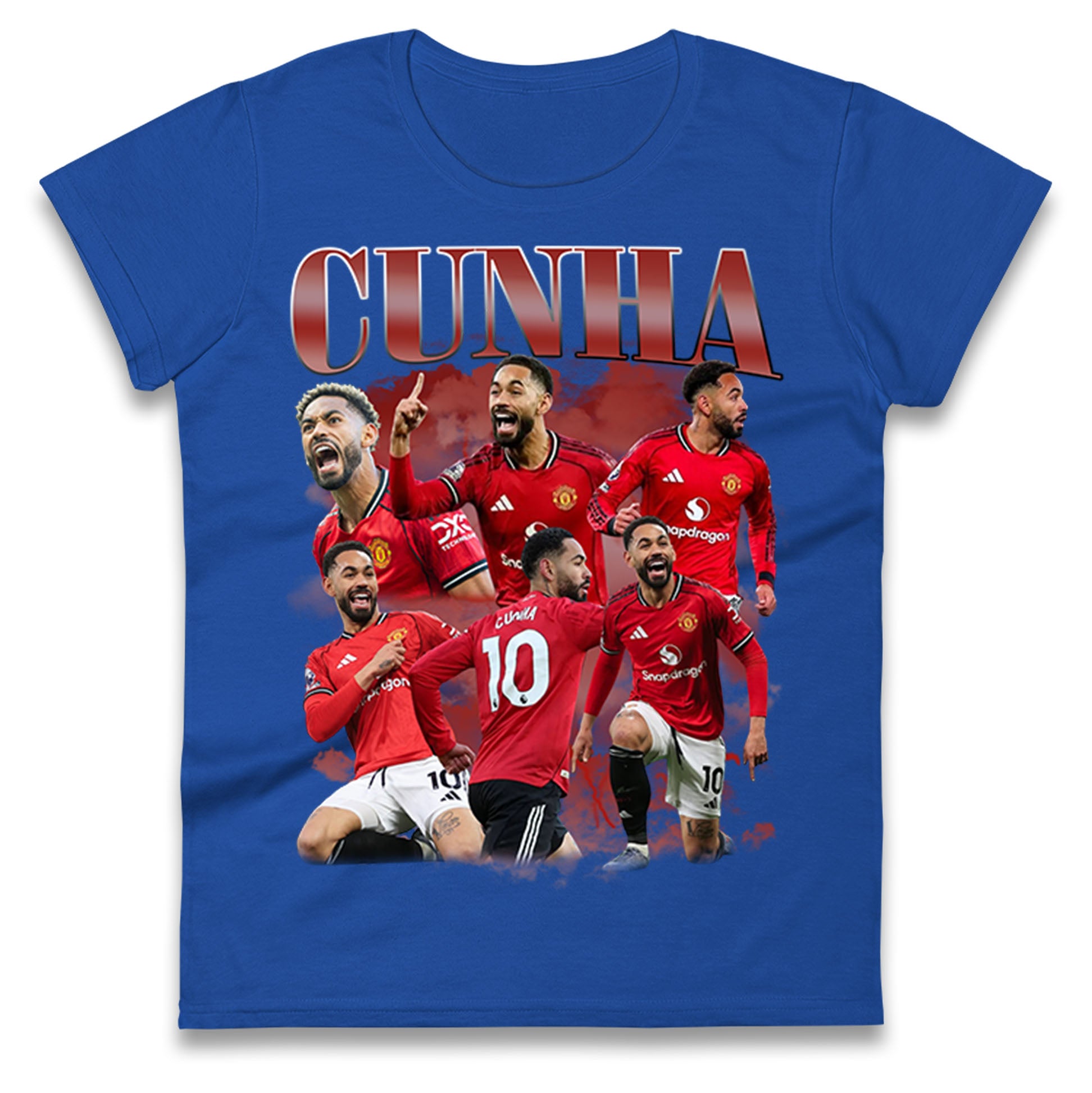 Matheus Cunha Manchester United Ladies T Shirt